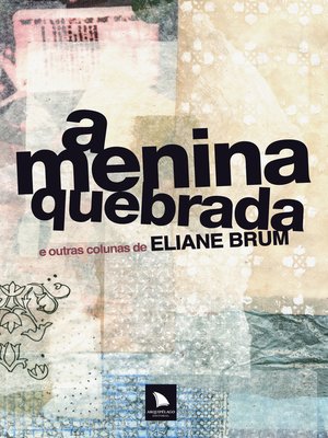 cover image of A menina quebrada